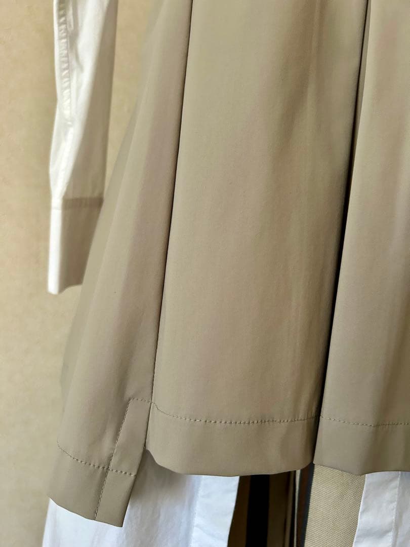 グレー ジュ・ダブルブレストベスト