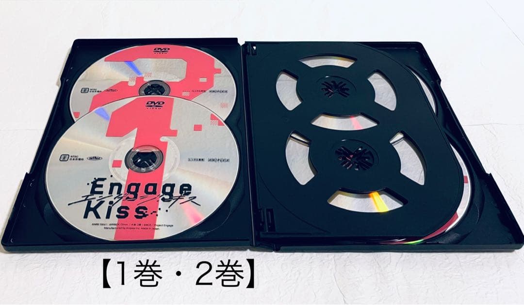 Engage Kiss エンゲージ・キス　【全６巻】　レンタル版DVD 全巻