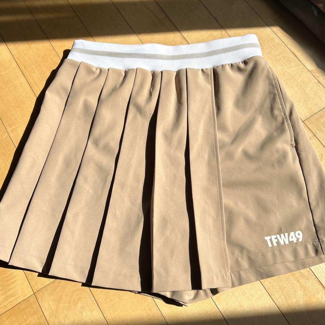 TFW49 レディース　ラッププリーツパンツ　L