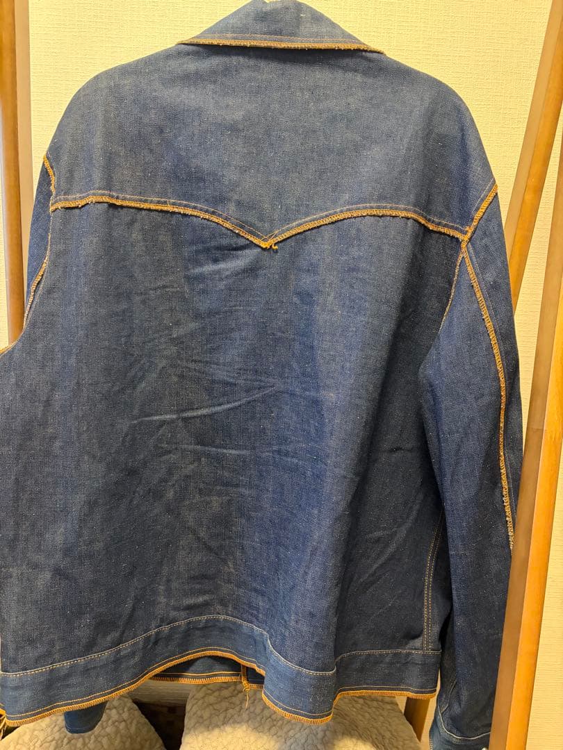 70s MR LEGGS ウエスタンデニムジャケット XL USA製