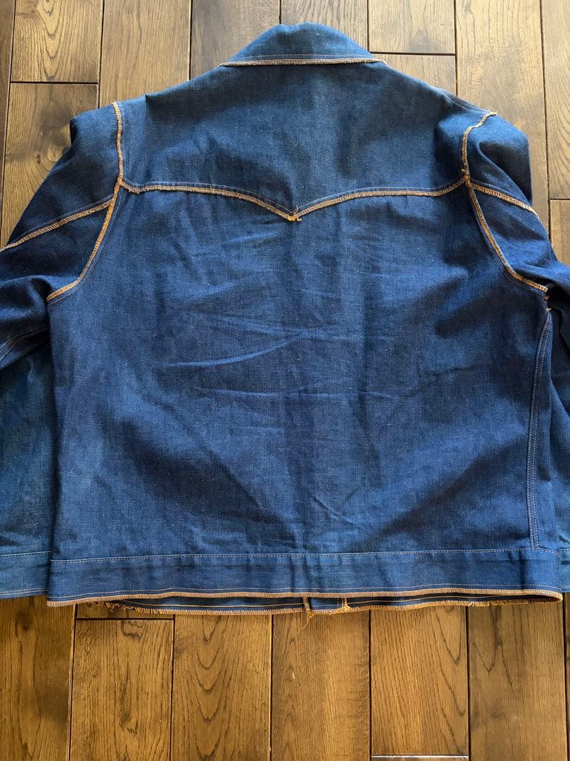 70s MR LEGGS ウエスタンデニムジャケット XL USA製