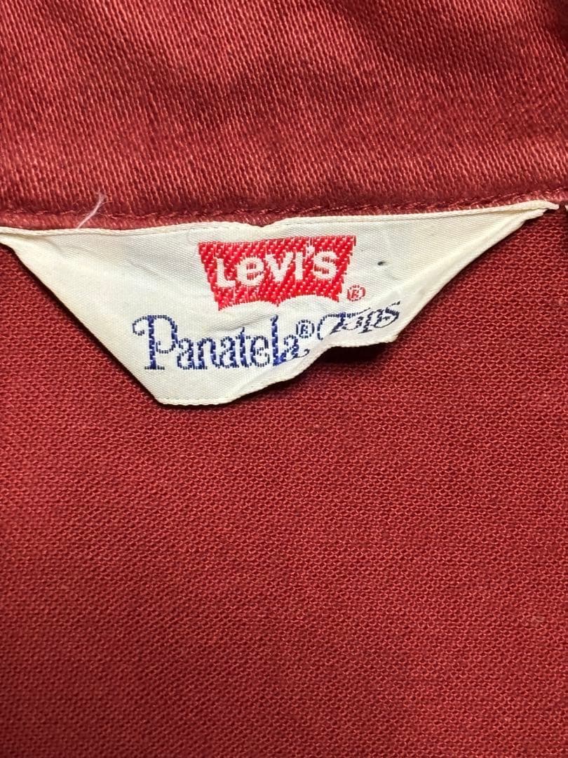 70s Levi's パナテラ トラッカージャケット モールスキン コットン