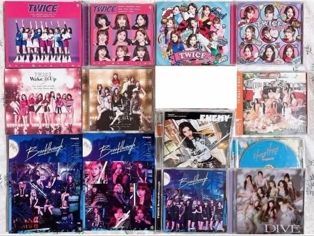 TWICE アルバム まとめ売り トレカ フォトカード CD DVD 写真集