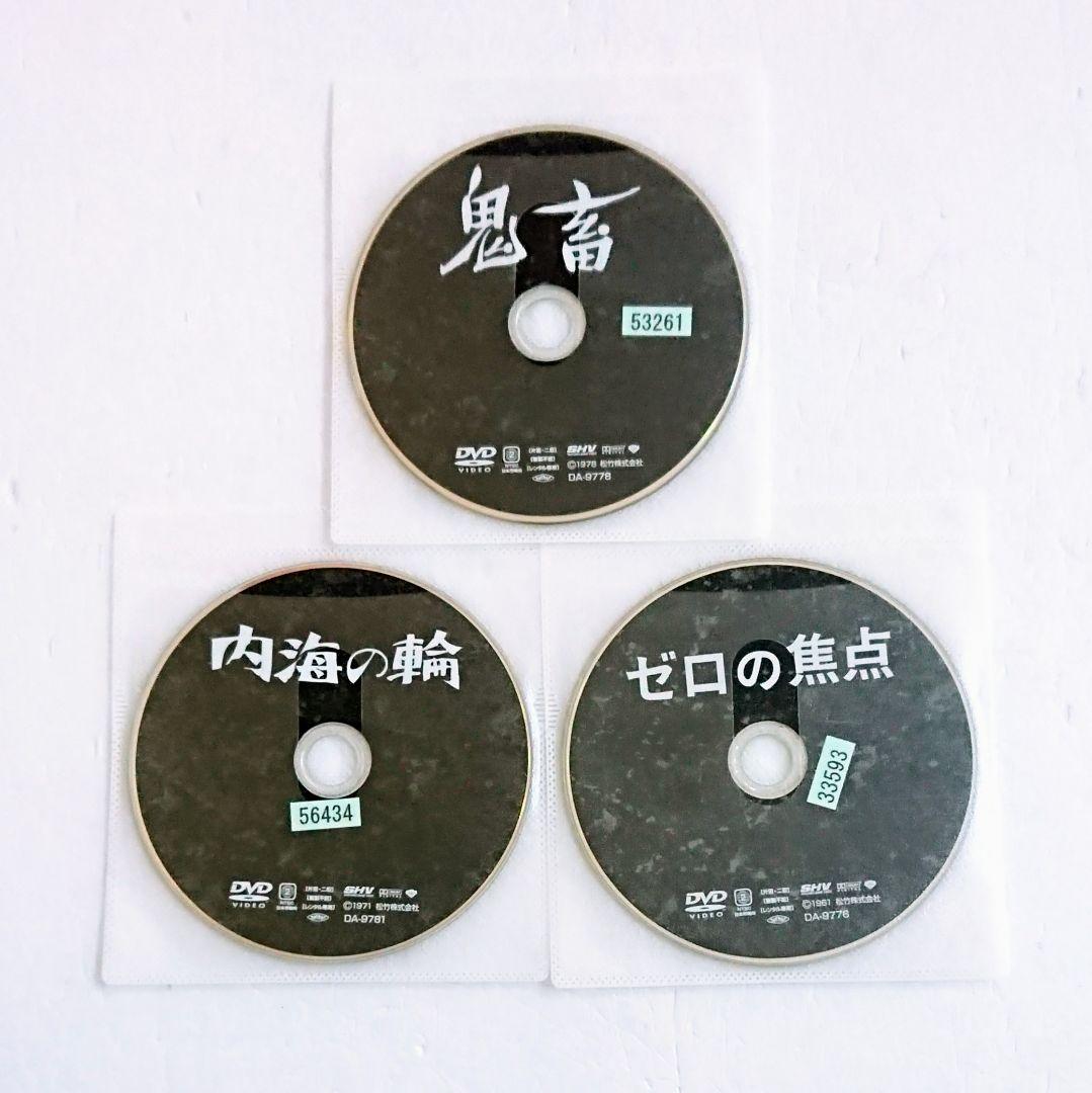 松本清張シリーズ DVD 「内海の輪／鬼畜／風の視線／波の塔」 他 全7巻