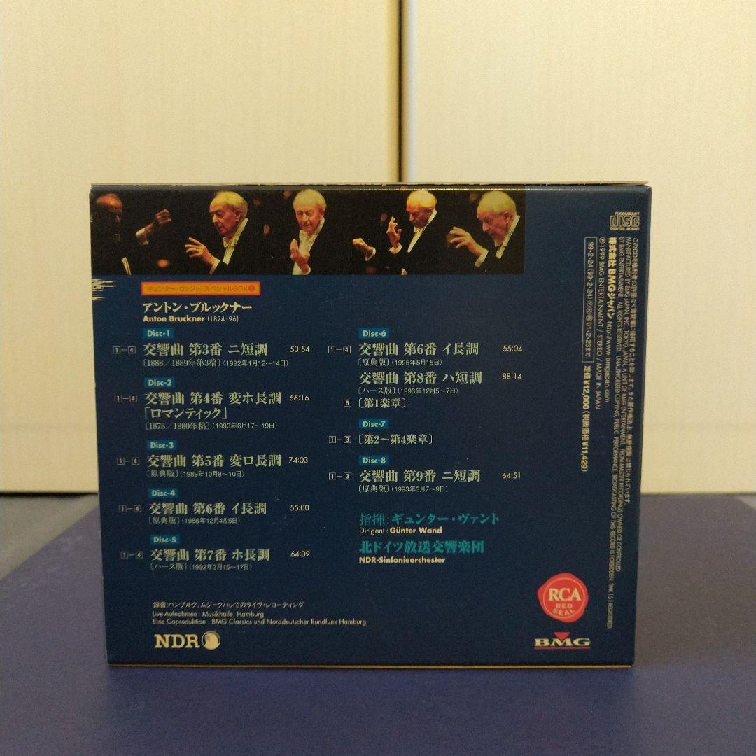ギュンダー ヴァント 指揮  アントン ブルックナー
