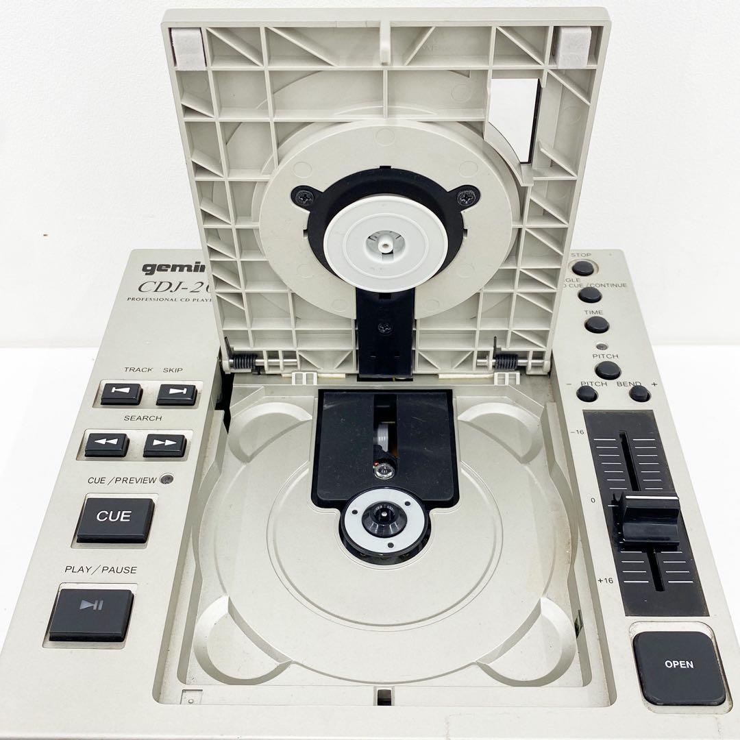 【良品】人気モデル GEMINI CDJ-20 CDプレーヤー