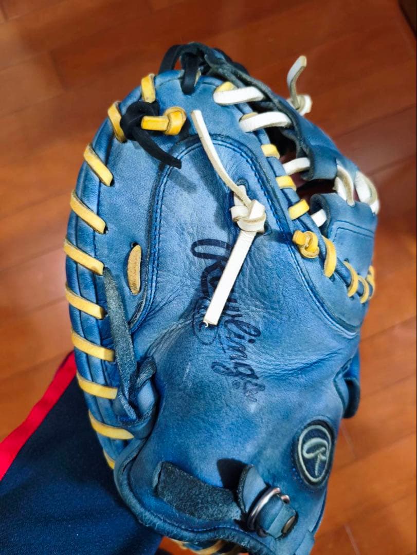Rawlings 軟式グローブ キャッチャーミット 青