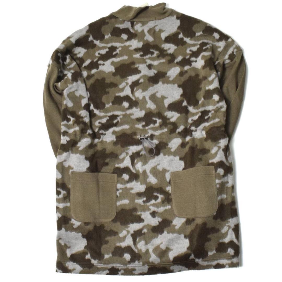 未使用3.6万 ムニタルプ 秋冬 シャギー ジャガードワンピース 40 (M)