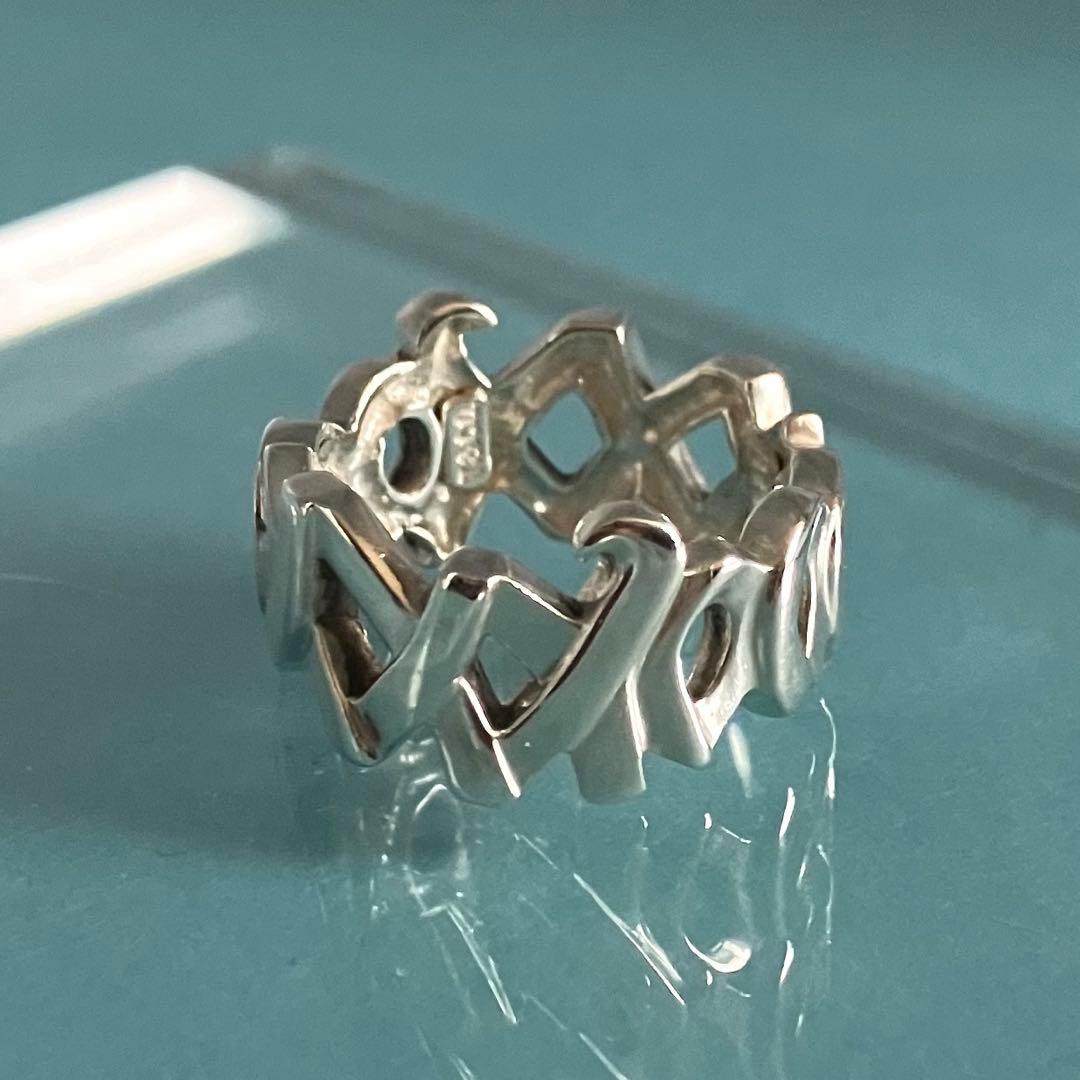 TIFFANY＆Co ティファニー パロマピカソ ラブ＆キス リング 約11号