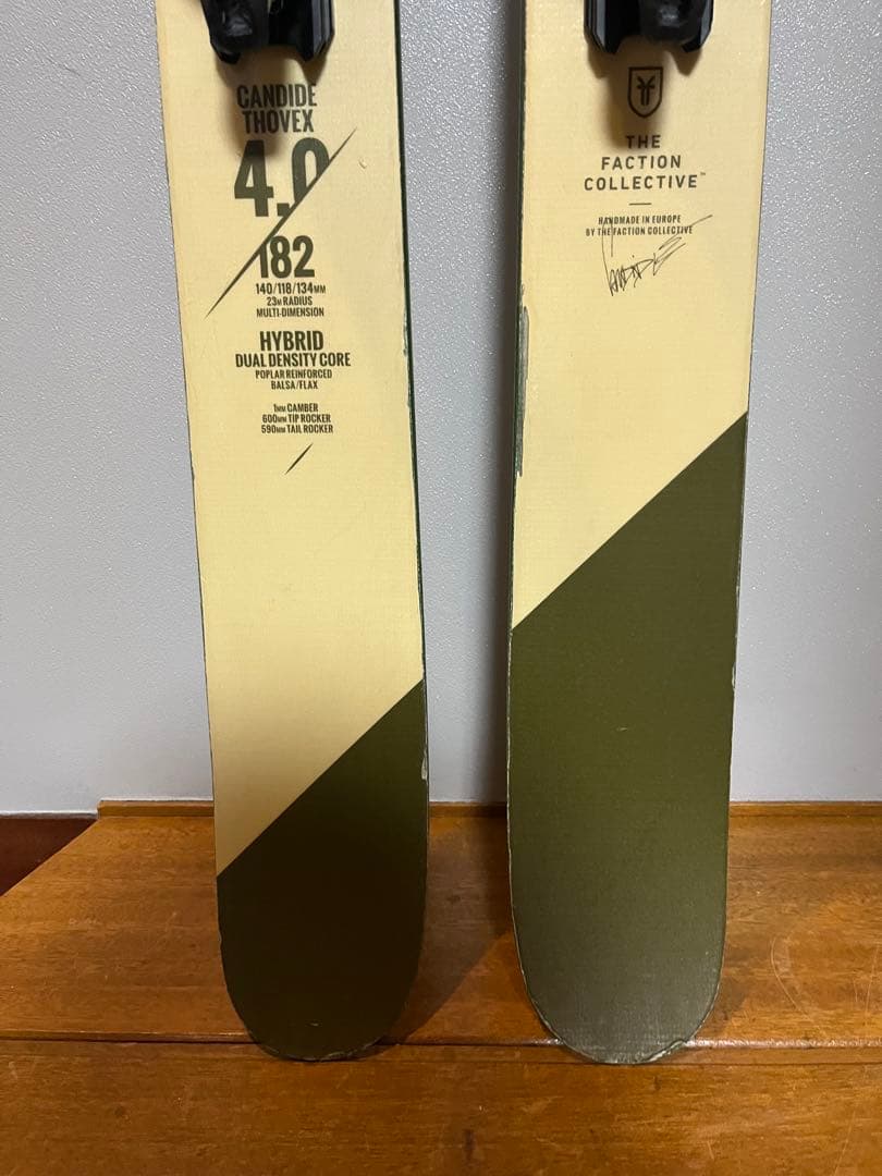 スキー板　Factionファクション CT 4.0 182cm