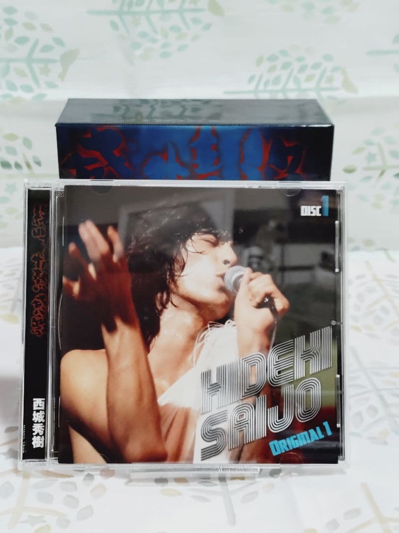【美品】西城秀樹 絶叫・情熱 ・感激CD4+DVD1枚セット