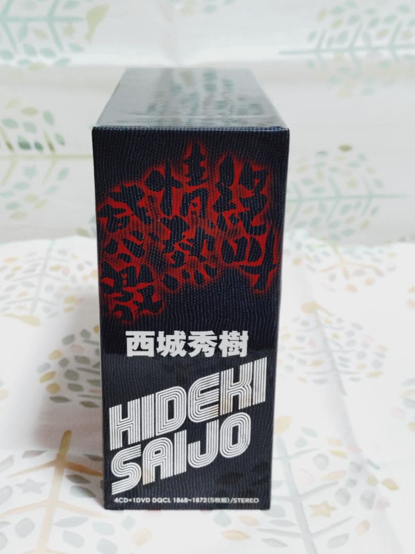 【美品】西城秀樹 絶叫・情熱 ・感激CD4+DVD1枚セット