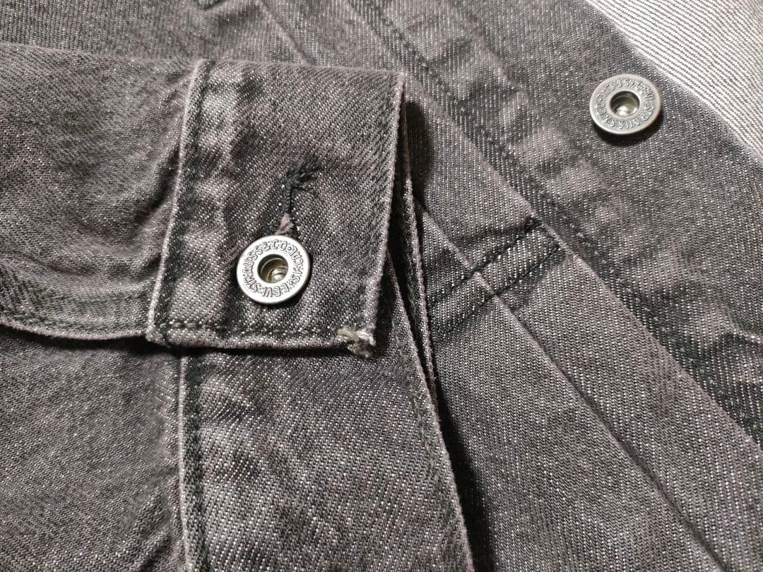 Levi's ブラックデニムジャケット　大戦モデル
