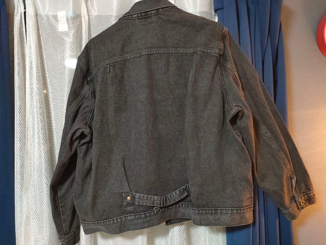 Levi's ブラックデニムジャケット　大戦モデル