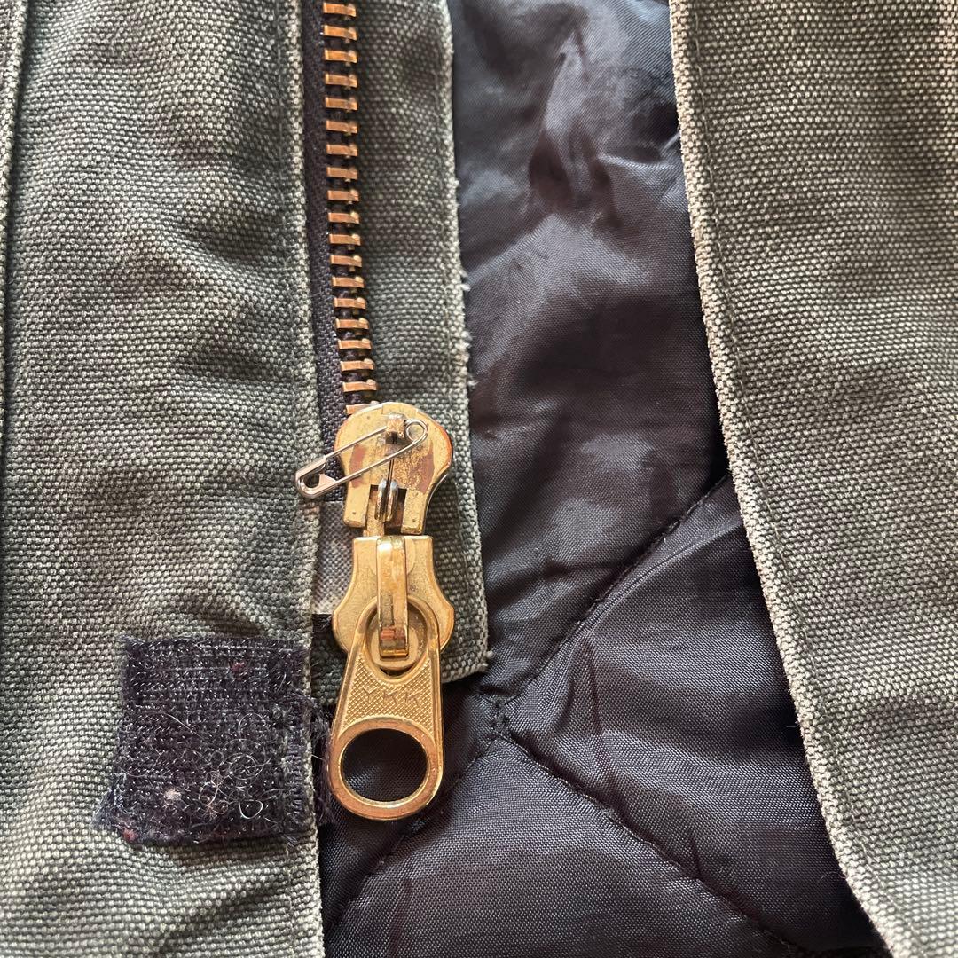Carhartt MOSグリーン コットンジャケット X-Large