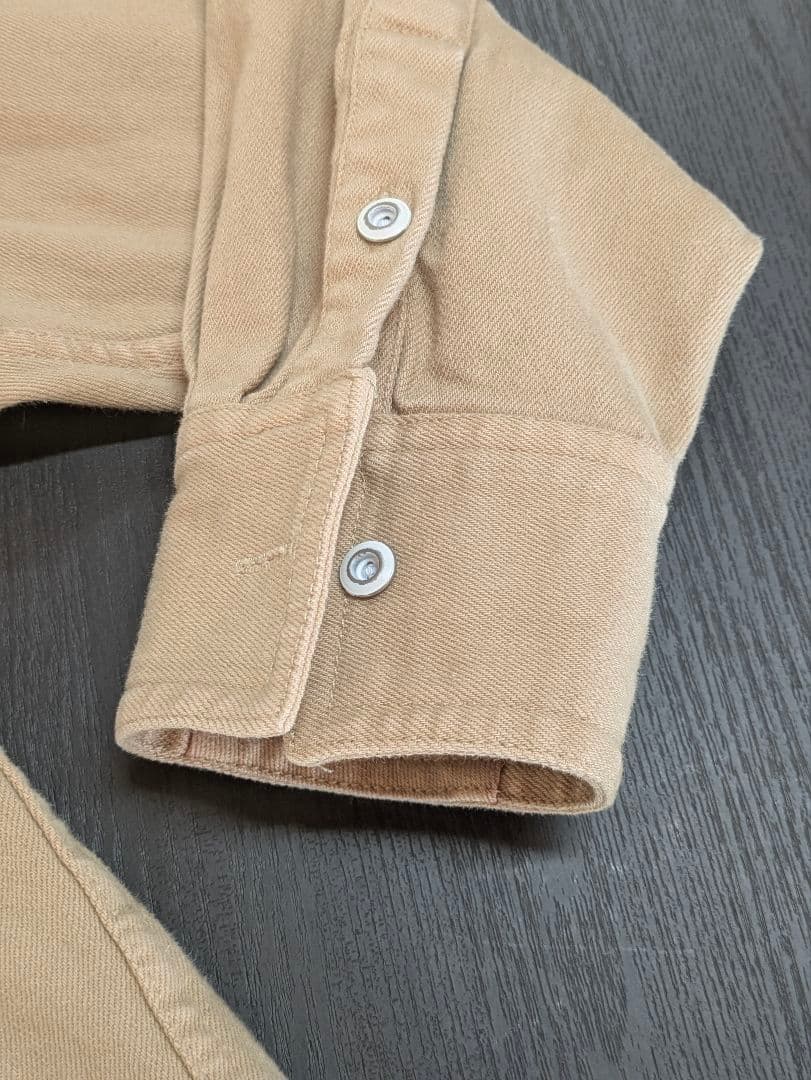 Healthy denim ベージュ オーバーサイズシャツ plage別注