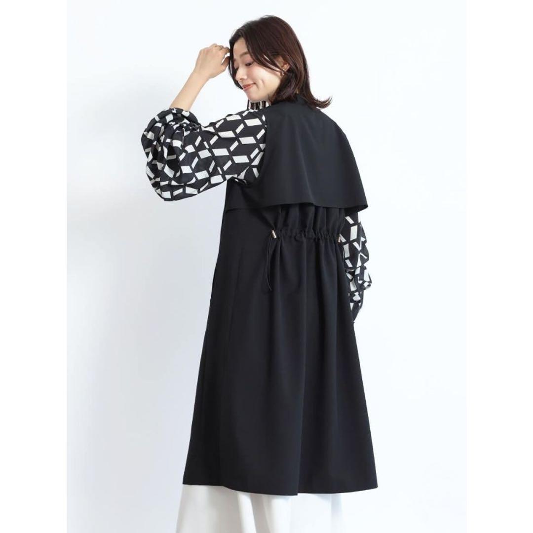 ヤマダヤ新品　FENNEL（フェンネル） バックギャザーロングジレ （ブラック）