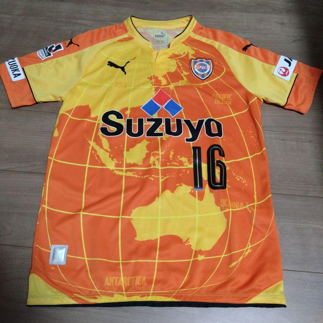 清水エスパルス PUMA サッカーシャツ M MUSAKA 16