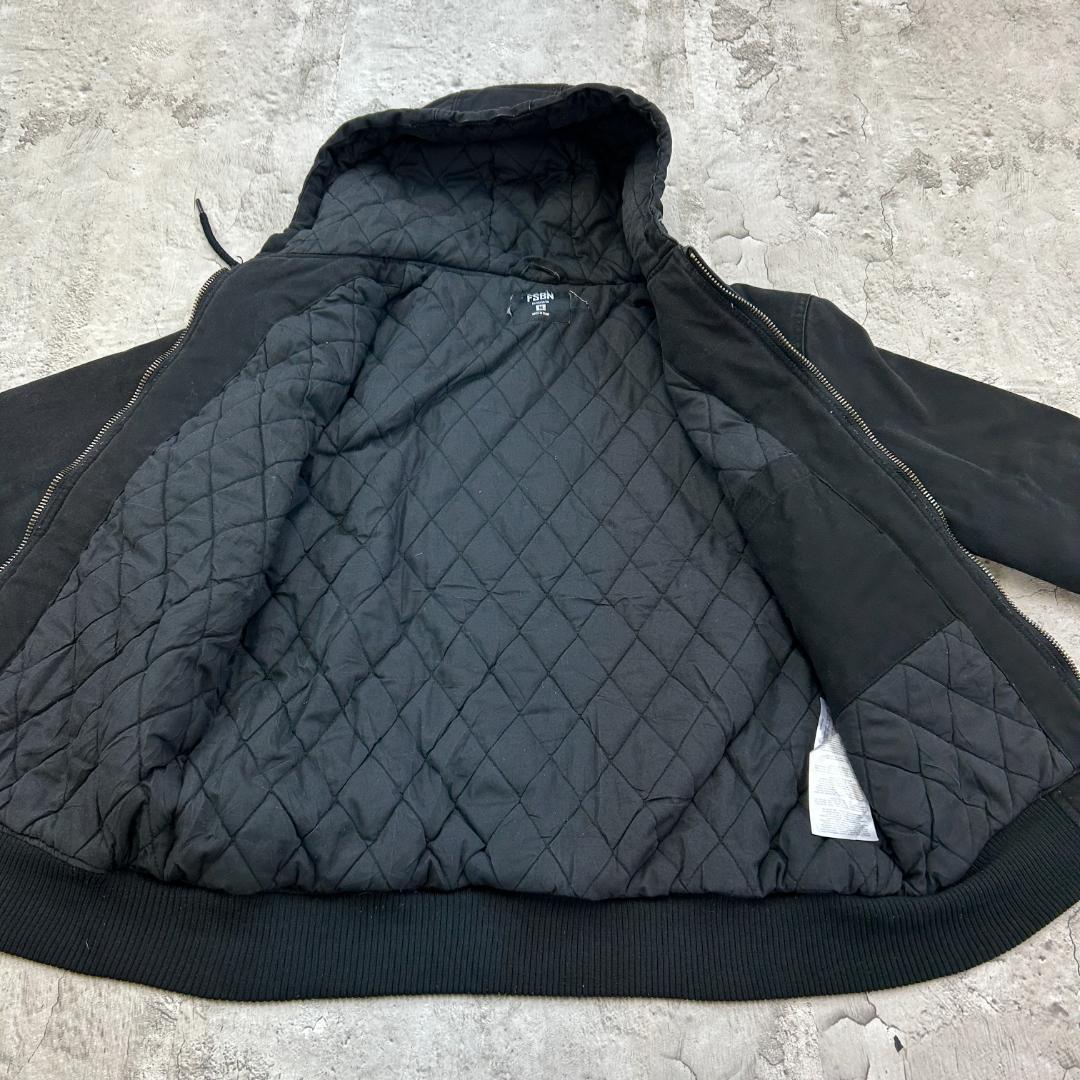 小*鉄様 FSBN　ダック　トップス　長袖　アクティブジャケット　古着　ブラック