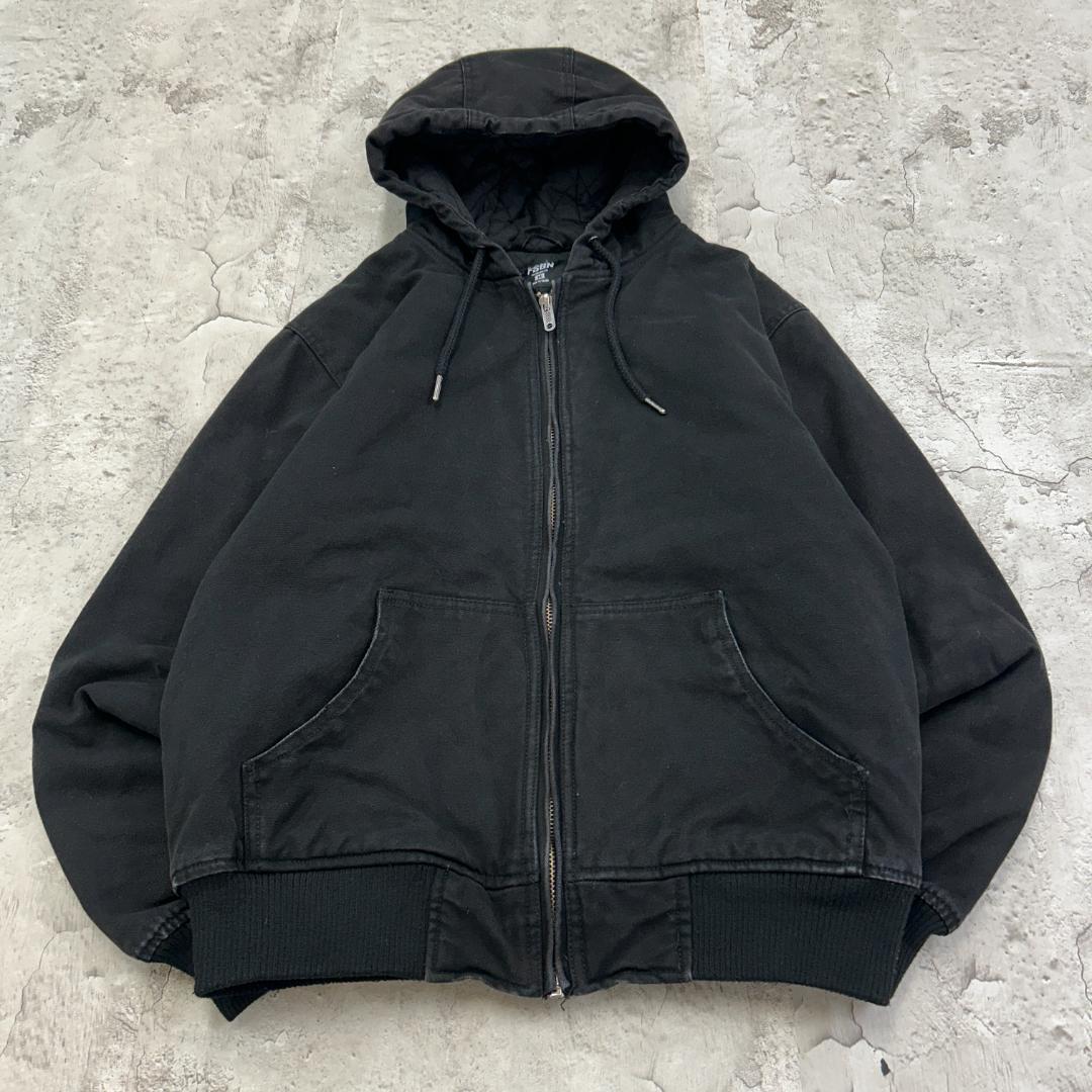 小*鉄様 FSBN　ダック　トップス　長袖　アクティブジャケット　古着　ブラック