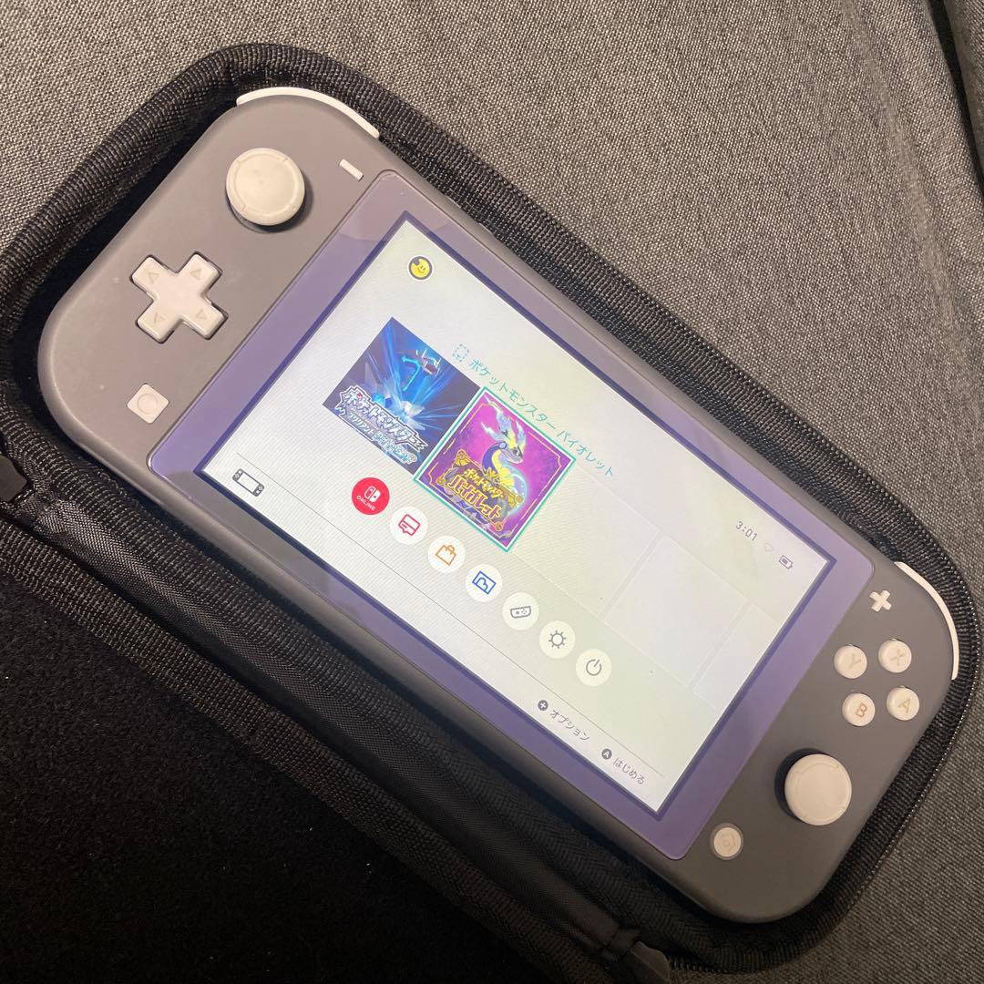 【最終価格】Switch Lite グレー 中古 動作品