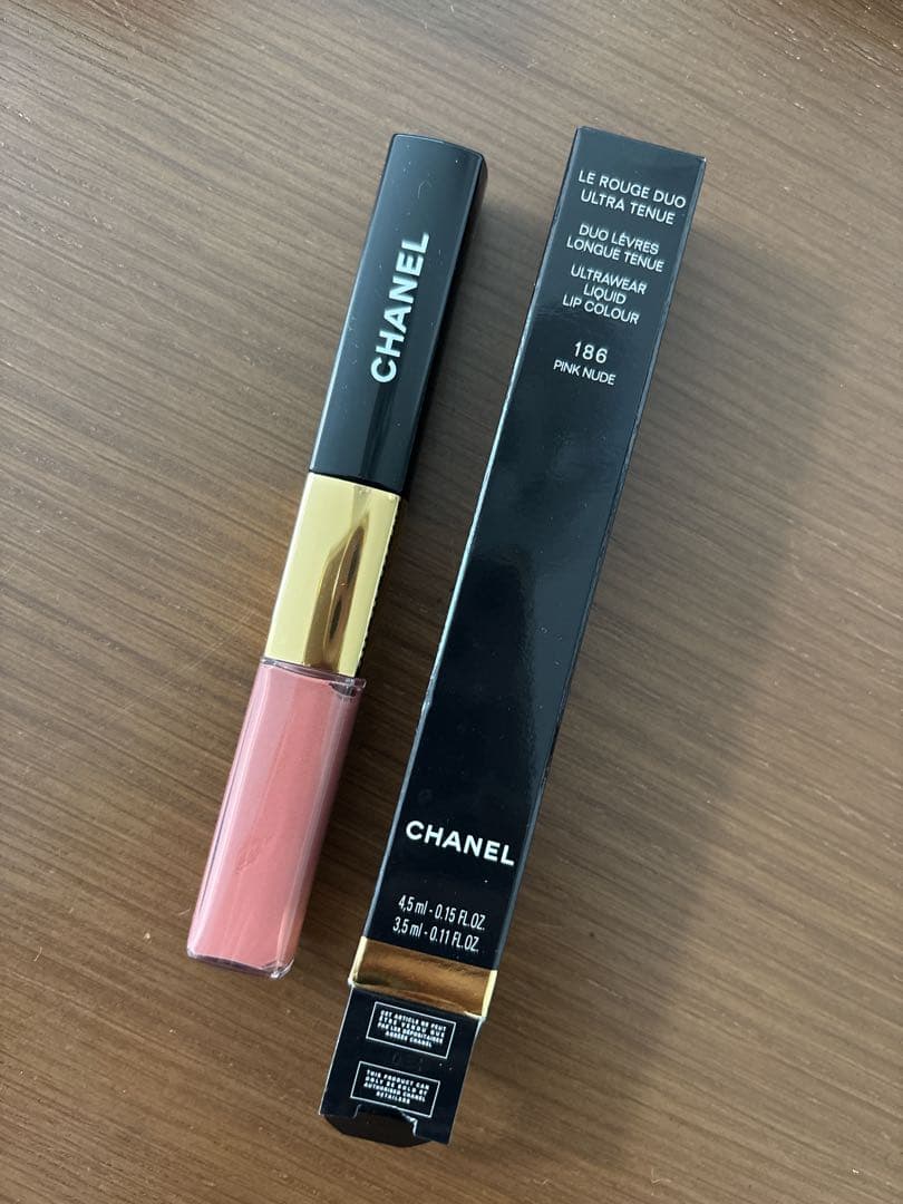 CHANEL ル ルージュ デュオ ウルトラ トゥニュ186 ピンクヌード