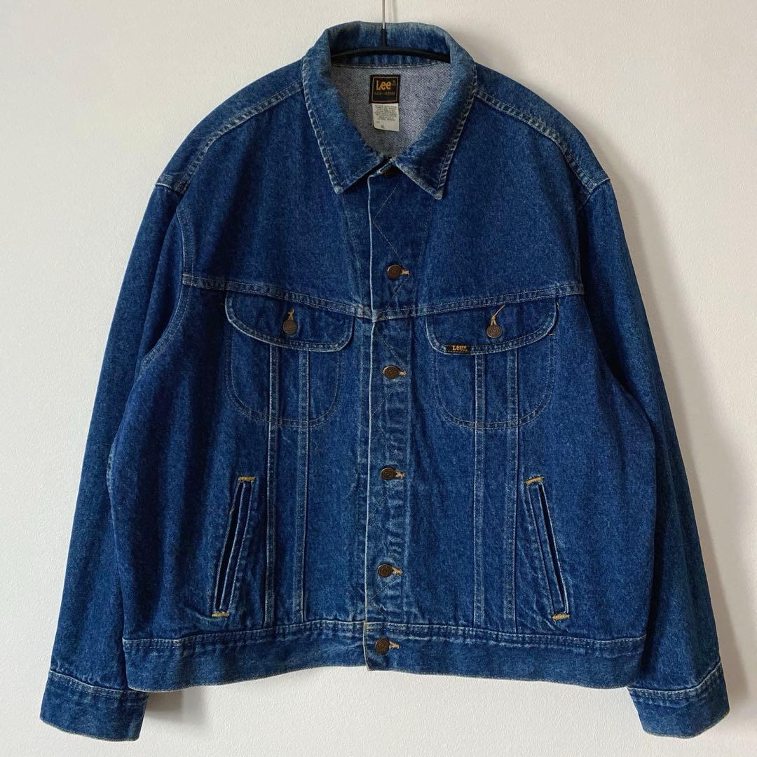 80's ヴィンテージ Lee 220J デニムジャケット USA製 XL