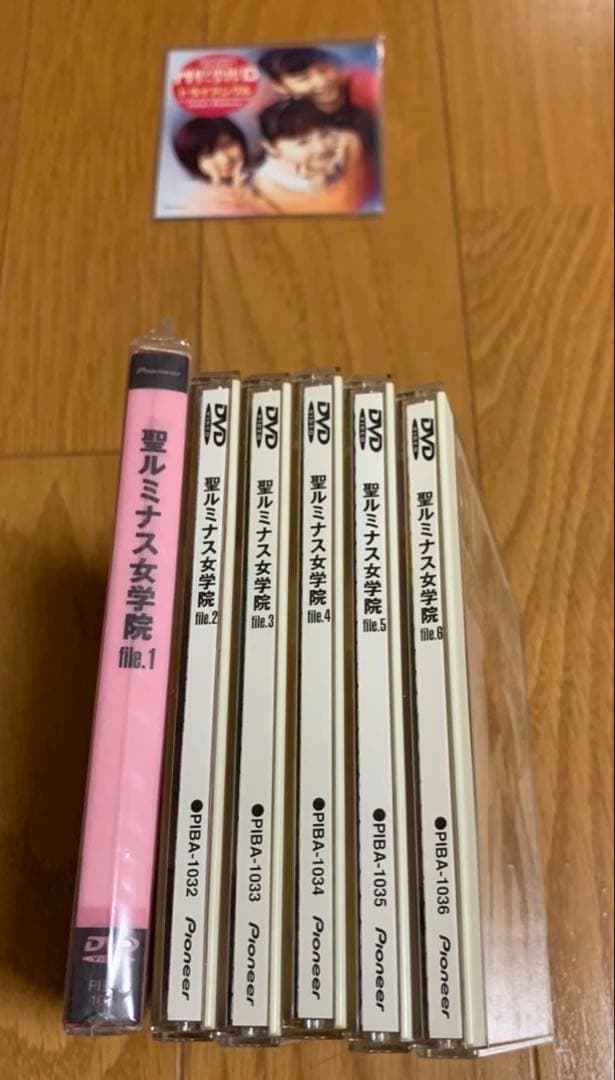 聖ルミナス女学院 DVD全6巻セット 非売品設定資料集、初版プレスSCD特典付き