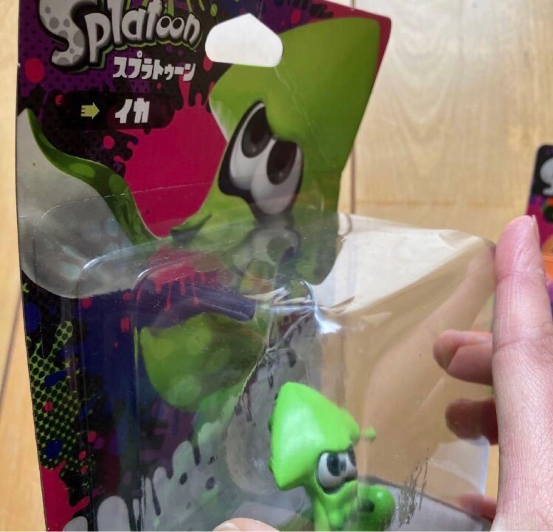 スプラトゥーン3 amiibo オレンジ　ガール　グリーン　イカ