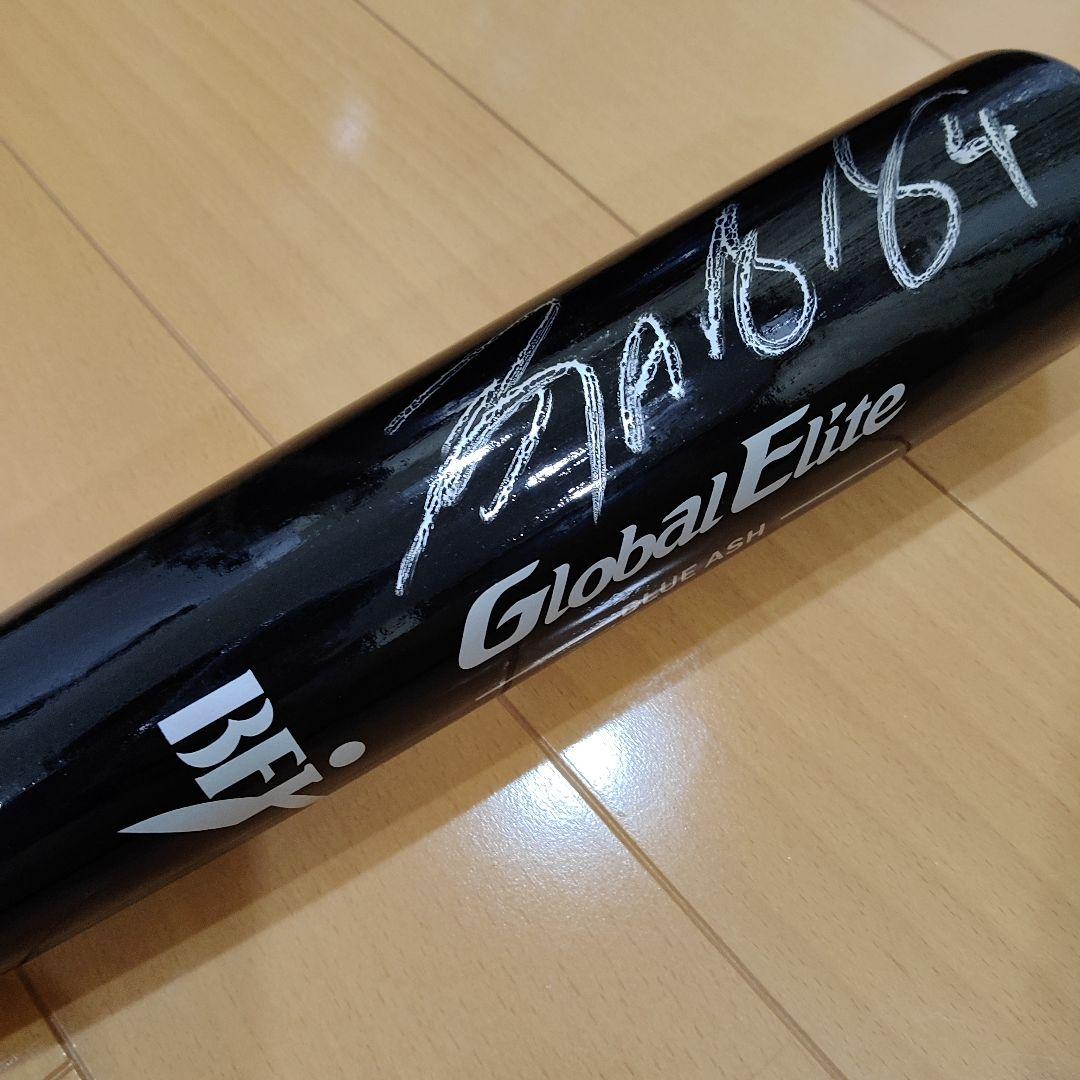 バレンティンサイン入バット Global Elite BLU ASHバット