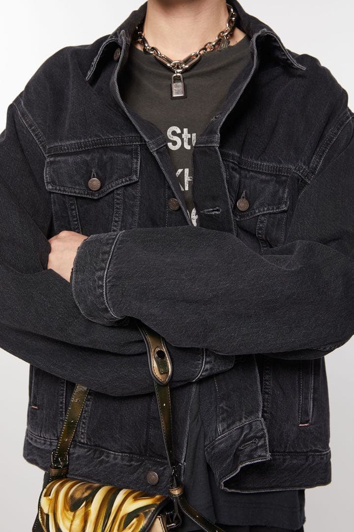 新品《 ACNE STUDIOS 》デニムジャケット S リラックスフィット
