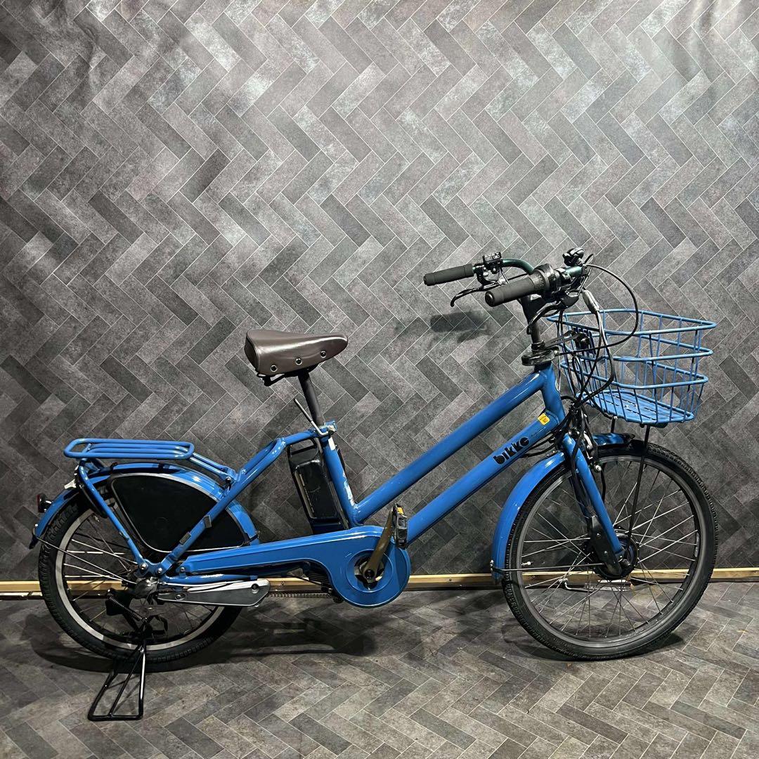 ブリヂストン　ビッケグリdd 24インチ　白　電動アシスト自転車