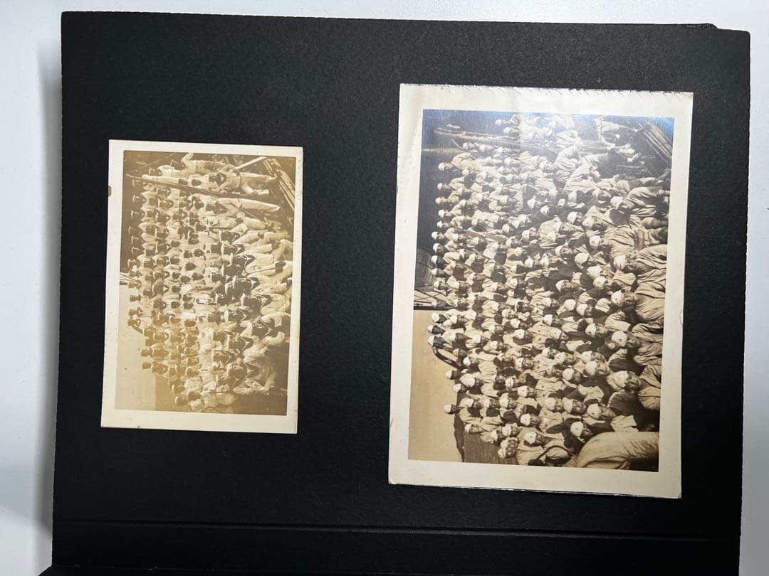 戦前【海軍古写真帖】生写真約100枚、中国広東、黄浦、厦門