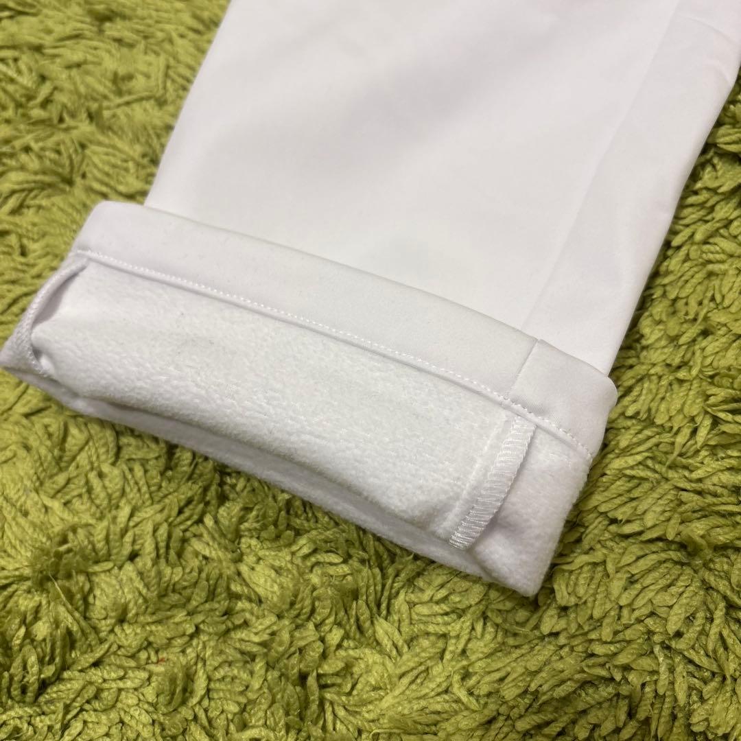   GOLF メンズパンツ 裏起毛 秋冬 ホワイト M