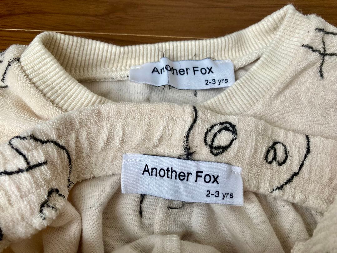 Another Fox 上下セット 2-3y