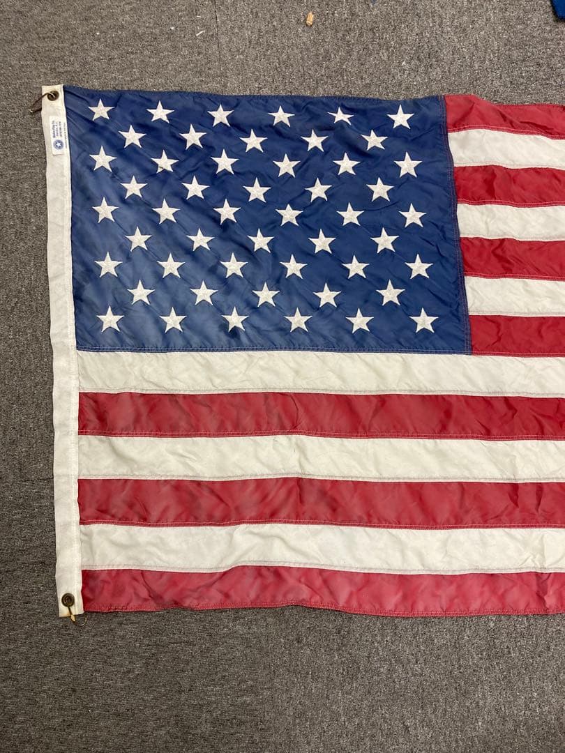 アンティーク　アメリカンフラッグ　Metro Flag MADE IN USA
