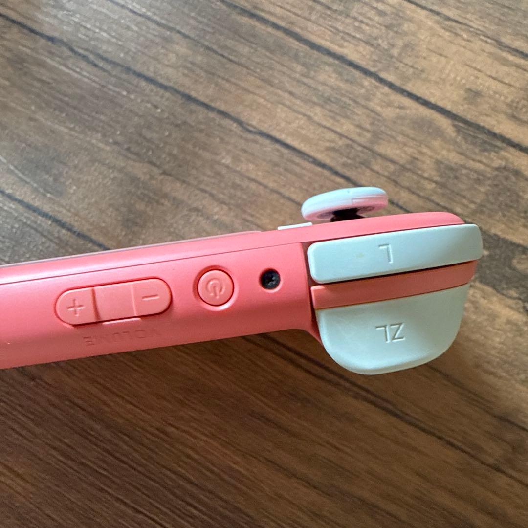 箱とアダプタ無しNintendo Switch Lite コーラルピンク