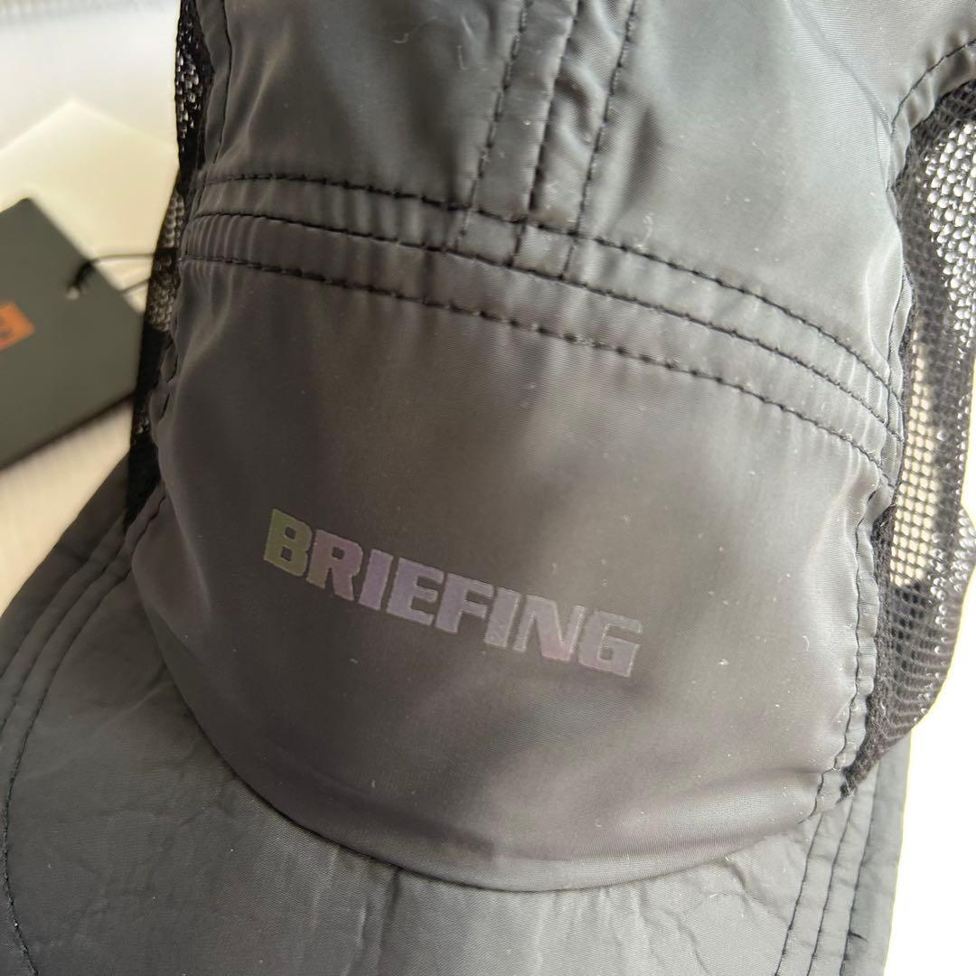 【新品タグ付き】ブリーフィング BRIEFING ゴルフ帽子 キャップ 黒