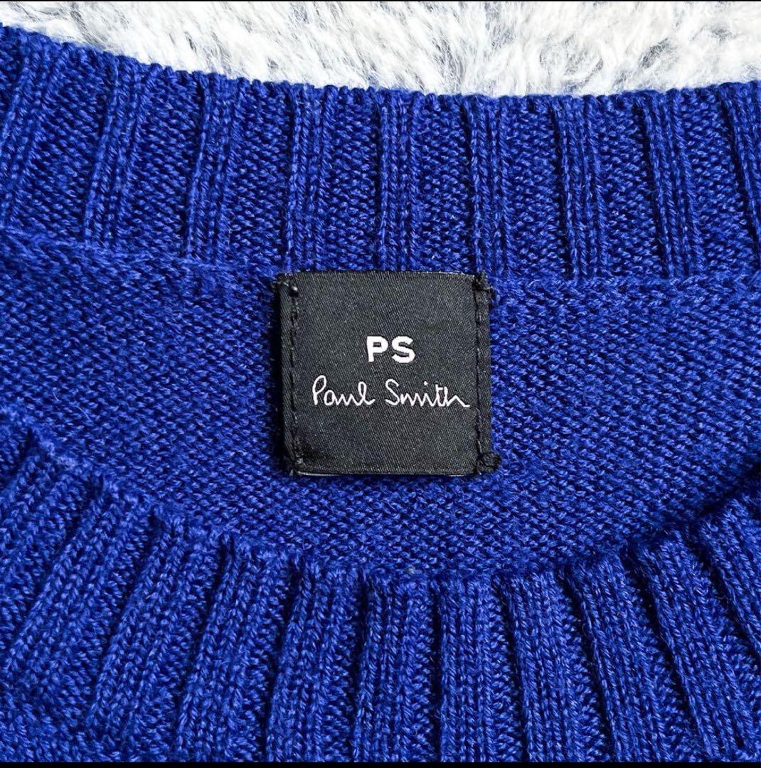 カ*ノ様 【Paul Smith】ポールスミス ドッキングニットワンピース ブル