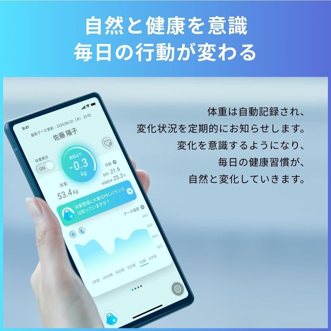 スマートバスマット（Smart Bath Mat）体組成計モデル　issin