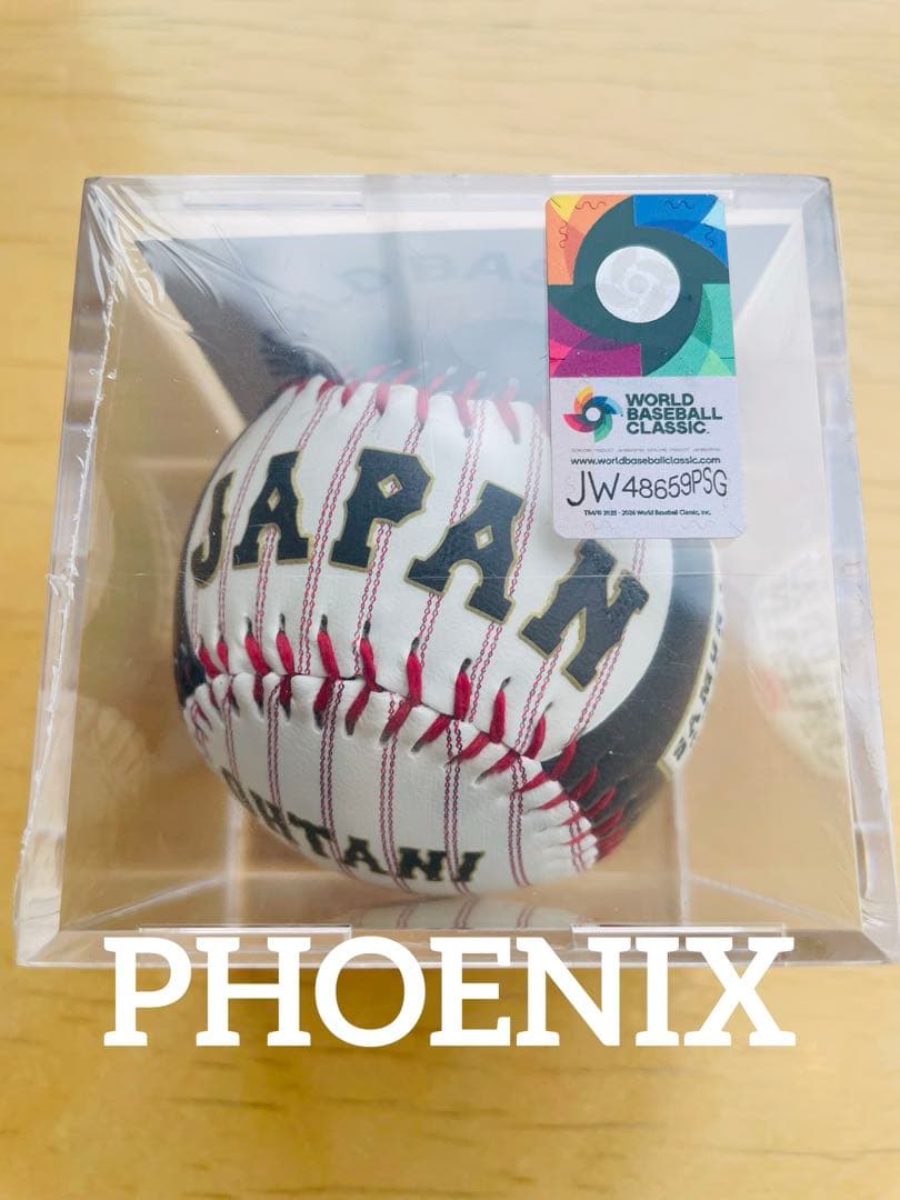 B*S様 新品★WBC2026侍ジャパン大谷翔平選手ボールケース入り