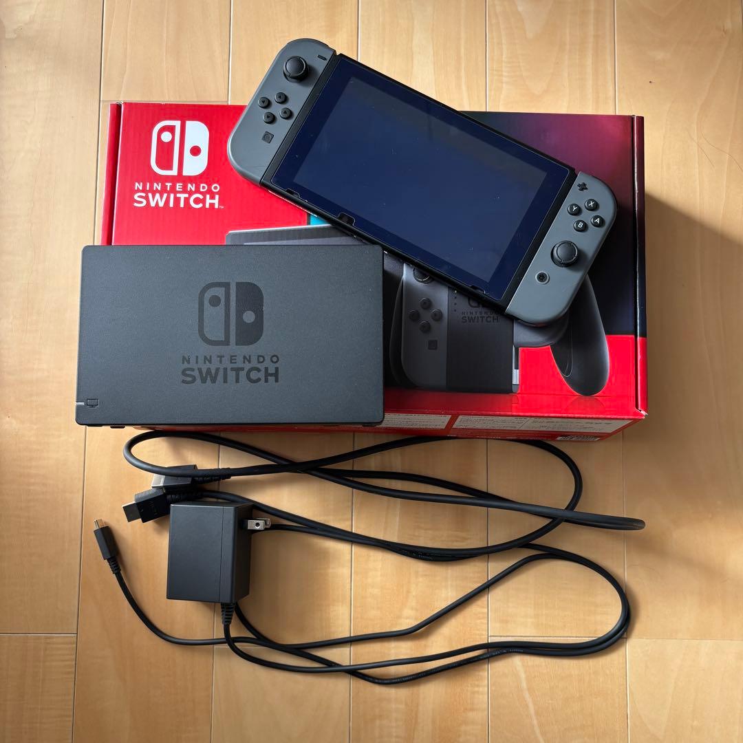 ✨美品　ニンテンドースイッチ　ブラック　Nintendo Switch 箱付き