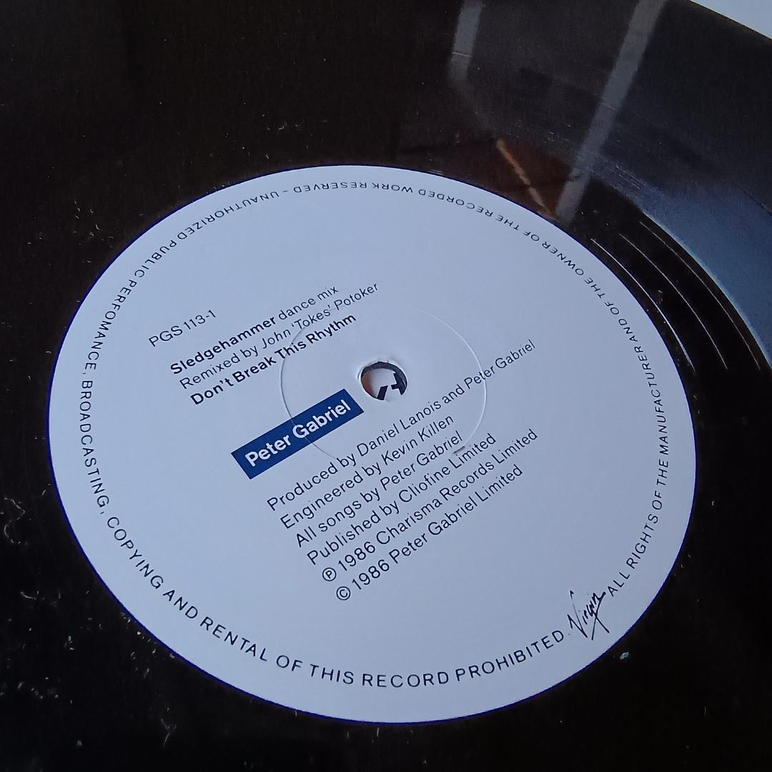 洋楽 Sledgehammmer(raremix12) /Peter Gabriel