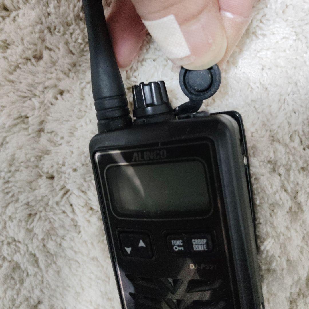 動作確認〇 ALINCO DJ-P321 UHF FMトランシーバー