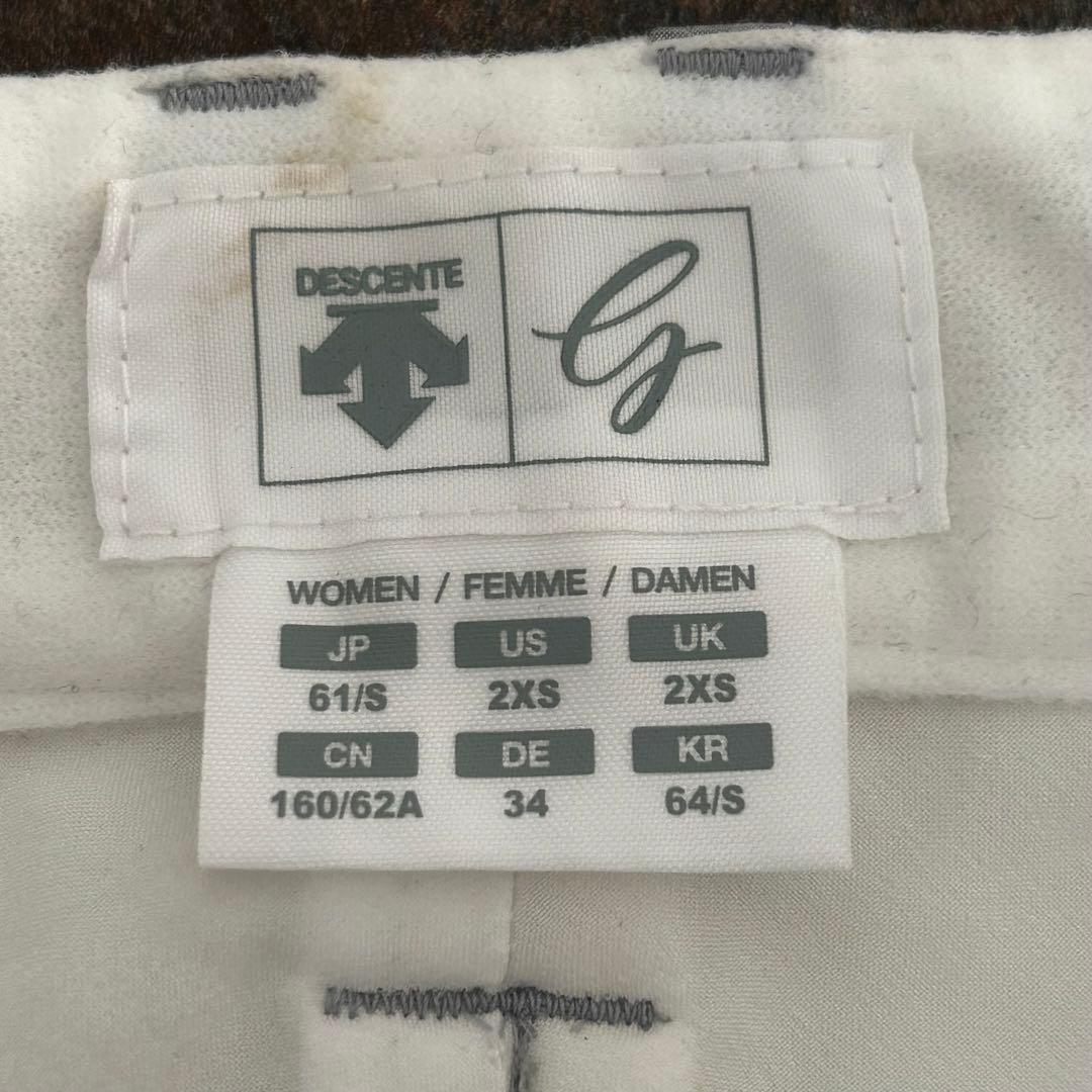 DESCENTE ウールパディング 中わたスカート　ゴルフ