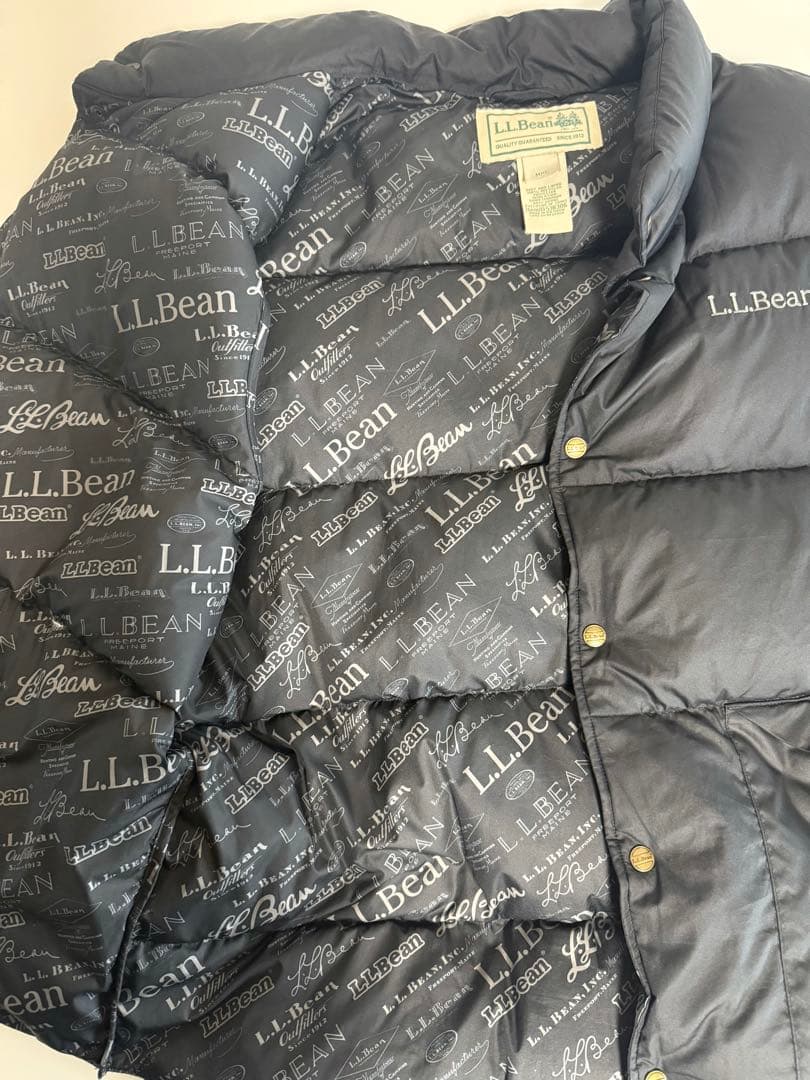 L.L.Bean OUT DOORSダウンベストBK表記（XL）