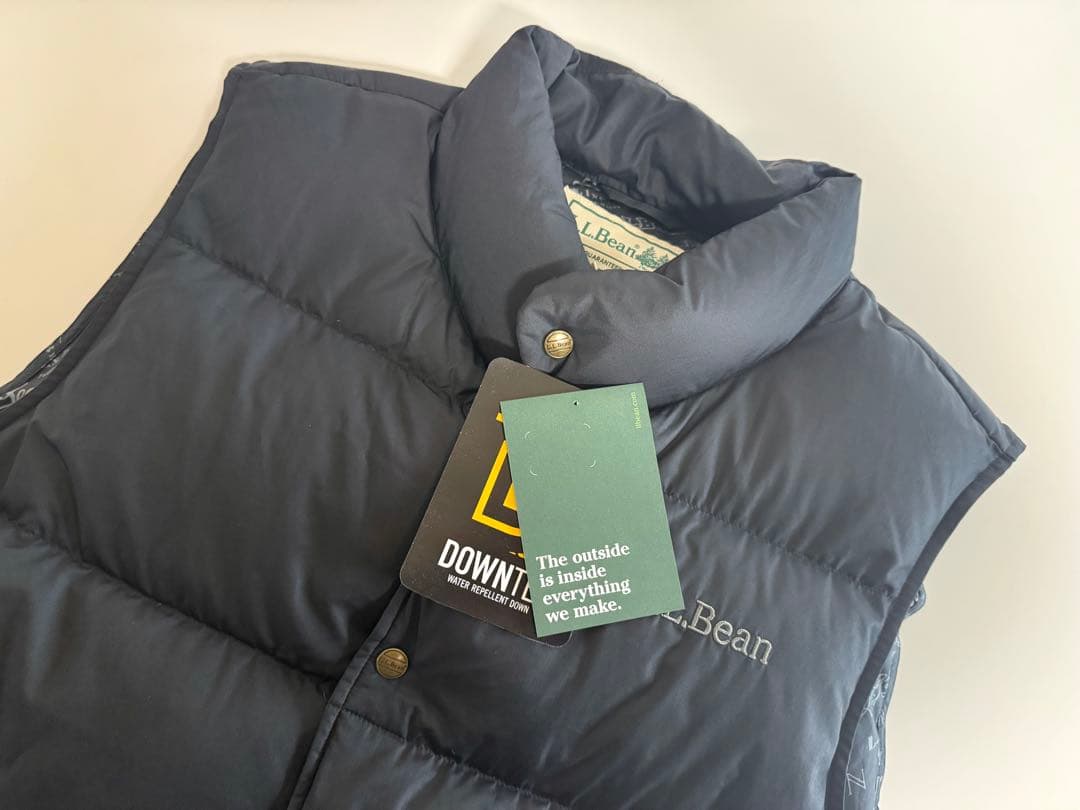 L.L.Bean OUT DOORSダウンベストBK表記（XL）