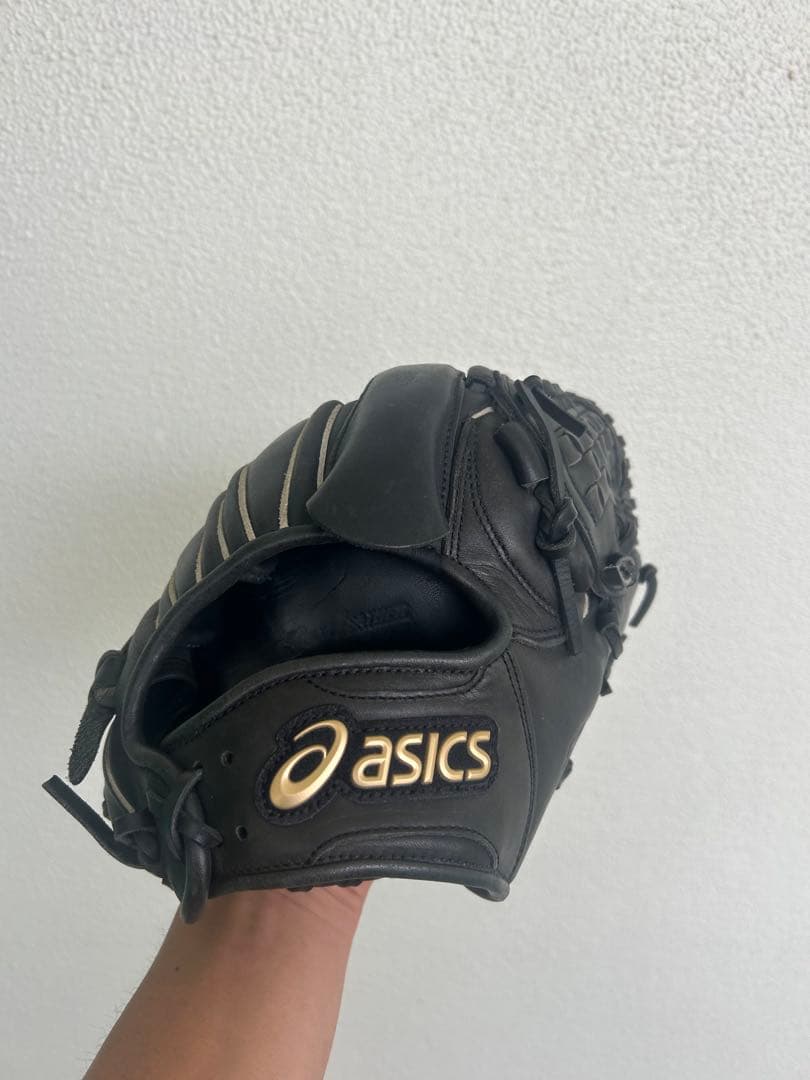 asics 野球グローブ 黒