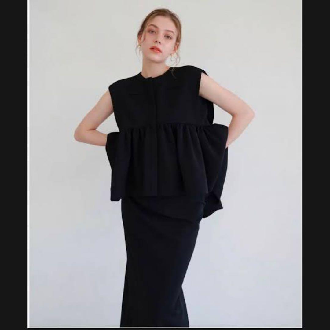 トップス acka ette peplum tops