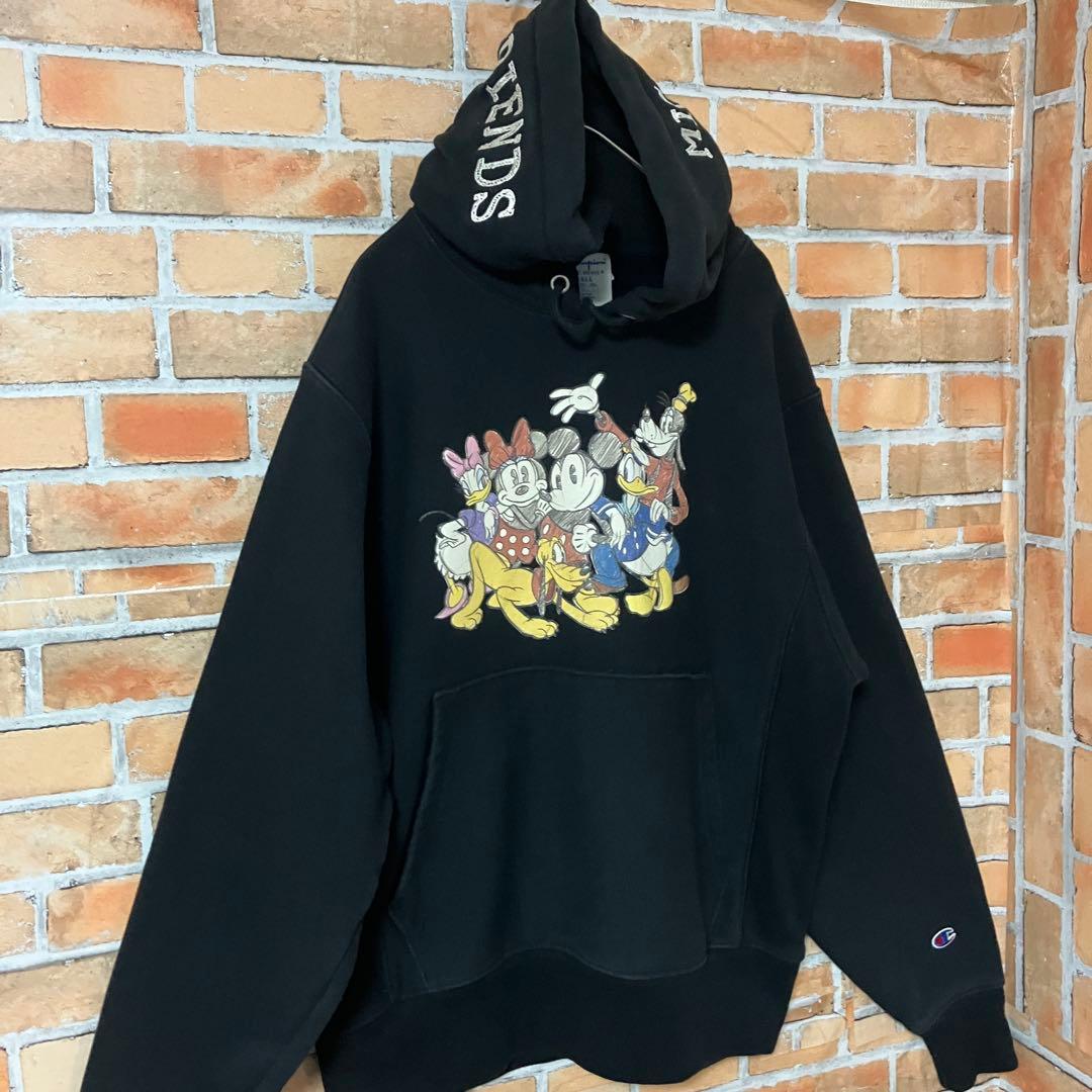 Champion Disney リバースウィーブ ミッキー パーカー フーディー